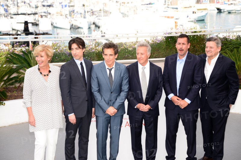Equipe du film "The Meyerowitz Stories", Festival de Cannes 2017