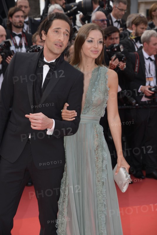 Adrien Brody et Lara Lieto, Festival de Cannes 2017