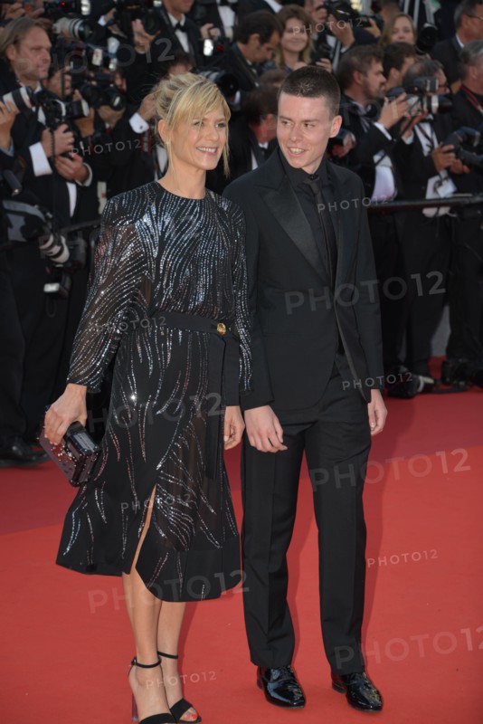 Marina Foïs et Matthieu Lucci, Festival de Cannes 2017