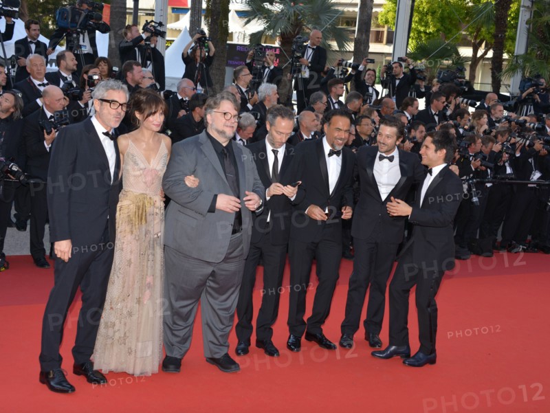 Montée des marches pour la soirée des 70 ans du Festival de Cannes