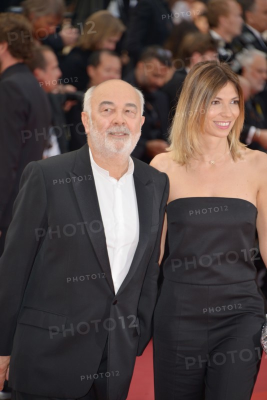 Gérard Jugnot et Patricia Campi, Festival de Cannes 2017