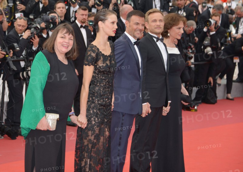 Equipe du film "L'Amant double", Festival de Cannes 2017