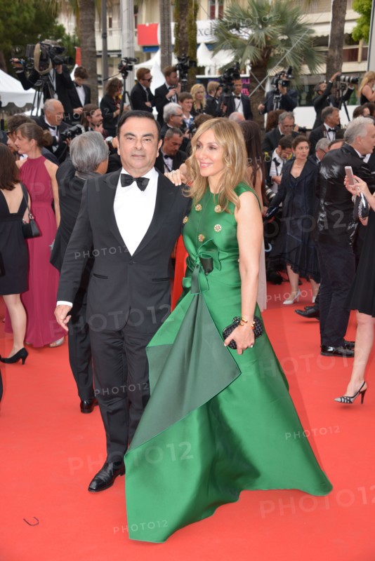 Carlos and Rita Ghosn, 2017 Cannes Film Festival