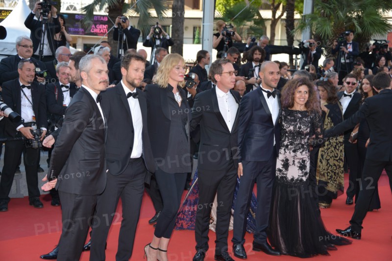 Arriving on the red carpet for the film 'Based on a True Story', 2017 Cannes Film Festival