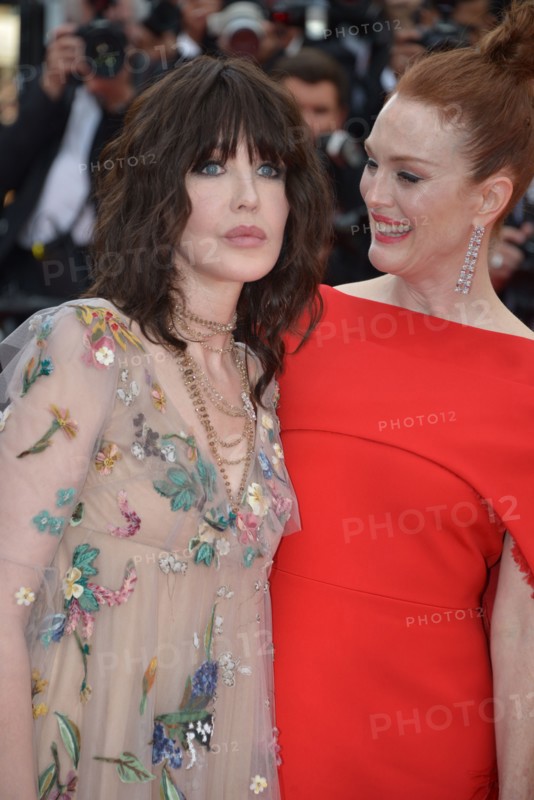 Isabelle Adjani and Julianne Moore, 2018 Cannes Film Festival