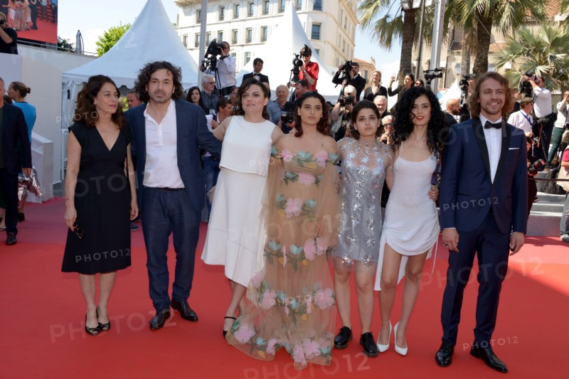 Equipe du film "Le livre d'images", Festival de Cannes 2018