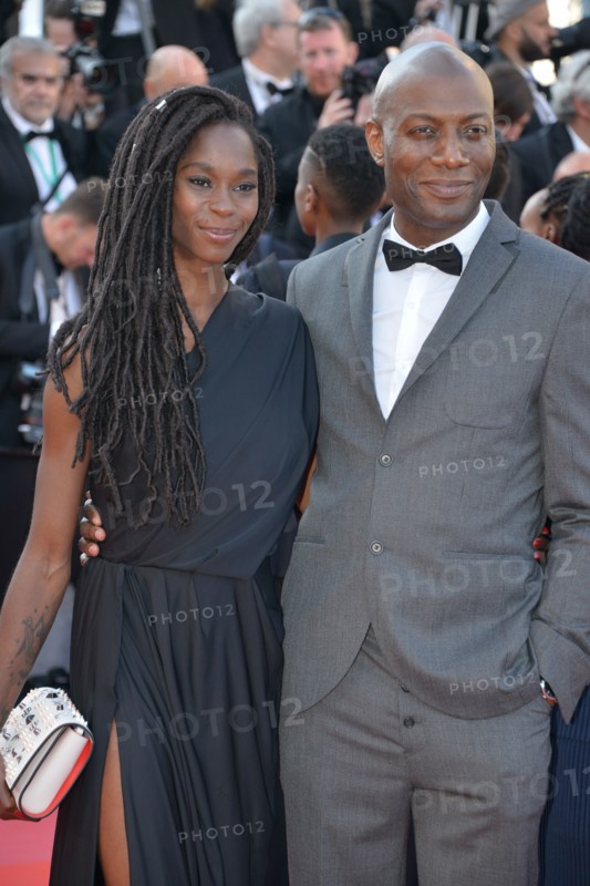 Harry Roselmack et sa femme, Festival de Cannes 2018