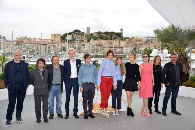 Crew of the film 'Happy as Lazzaro', 2018 Cannes Film Festival