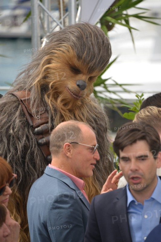 Chewbacca, Woody Harrelson, 2018 Cannes Film Festival