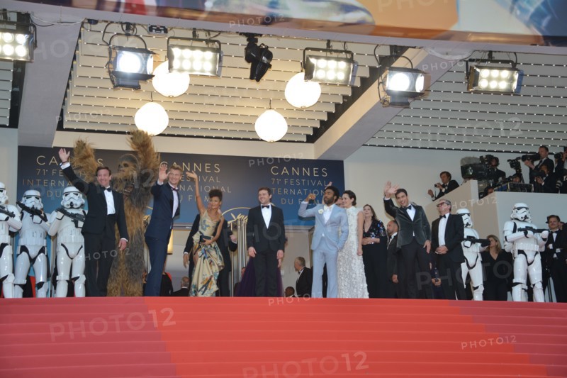 Crew of the film 'Solo: A Star Wars Story', 2018 Cannes Film Festival