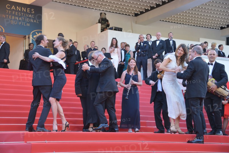 Crew of the film 'Le Grand Bal', 2018 Cannes Film Festival