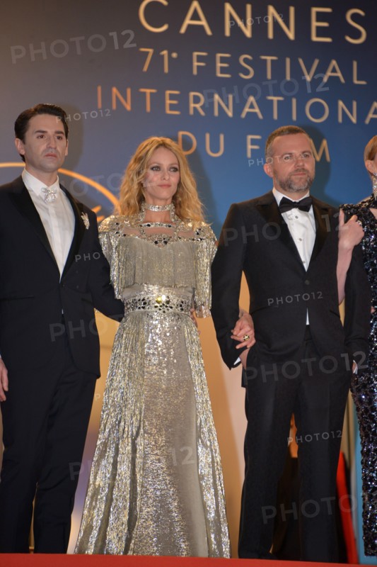 Equipe du film "Un couteau dans le coeur", Festival de Cannes 2018