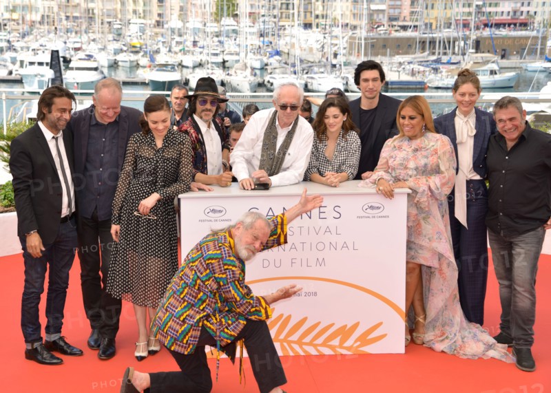 Crew of the film 'The Man Who Killed Don Quixote', 2018 Cannes Film Festival