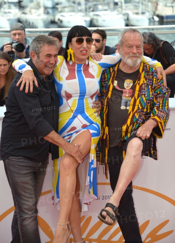 Crew of the film 'The Man Who Killed Don Quixote', 2018 Cannes Film Festival