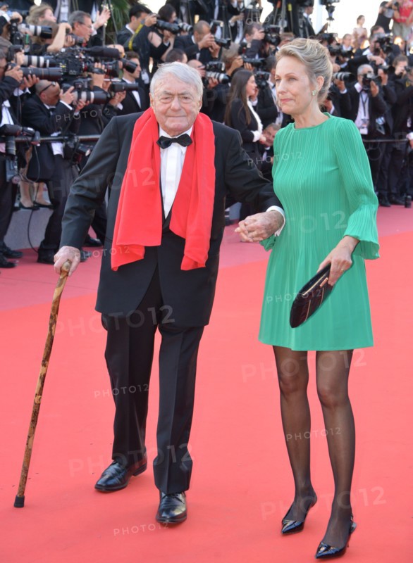 Claude Lanzmann et Iris Van Der Waard, Festival de Cannes 2018