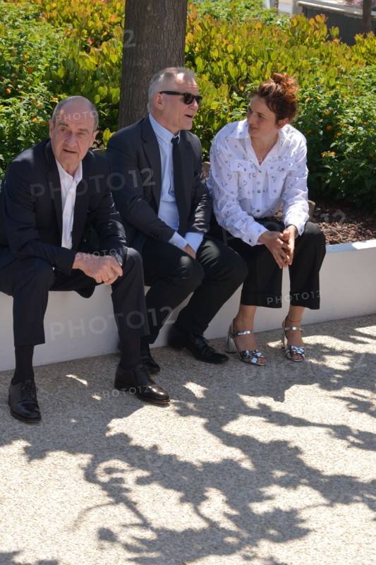 Pierre Lescure, Thierry Frémaux, et Alice Rohrwacher