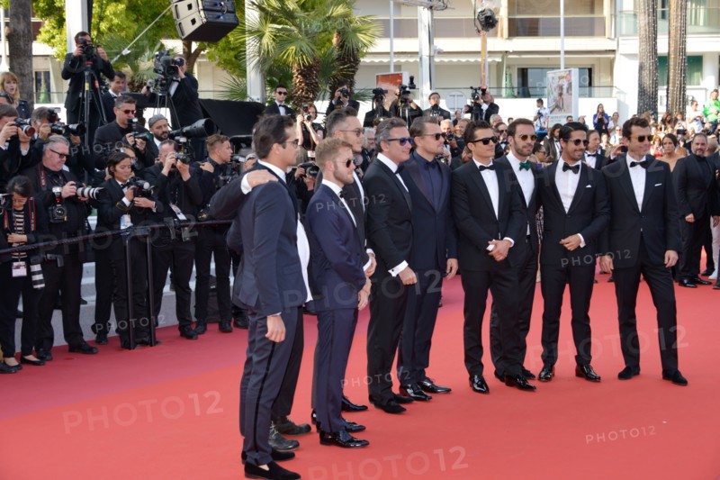 Crew of the film 'And we go green'