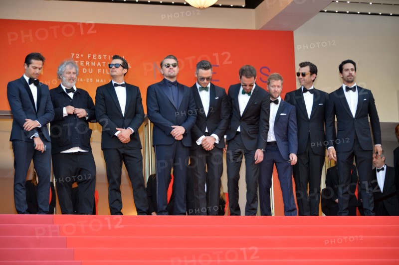 Crew of the film 'And we go green'