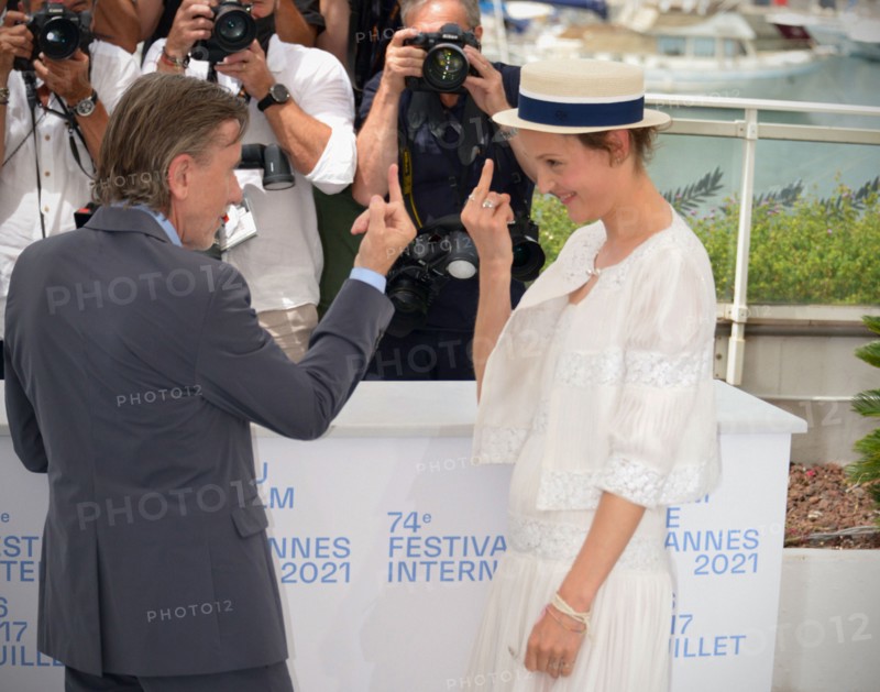 Photocall of the film 'Bergman Island', 2021 Cannes Film Festival