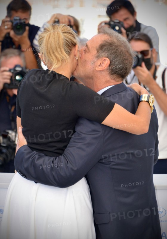 Photocall of the film 'Titane', 2021 Cannes Film Festival