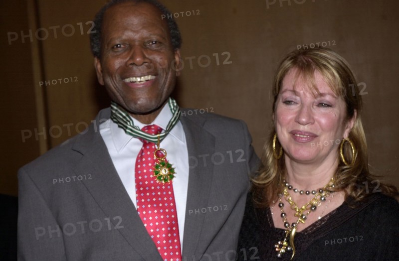 Sidney Poitier et sa femme