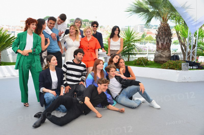 Photocall of the film 'Les amandiers', 2022 Cannes Film Festival