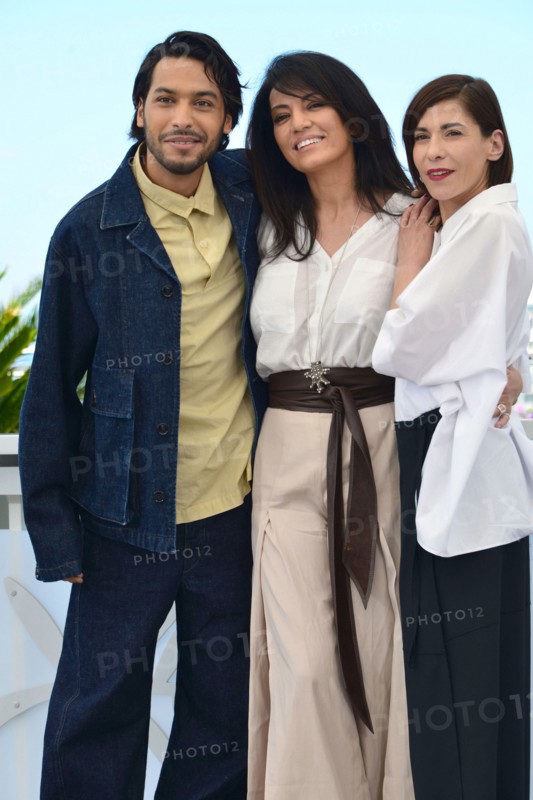 Photocall du film "Le bleu du caftan", Festival de Cannes 2022