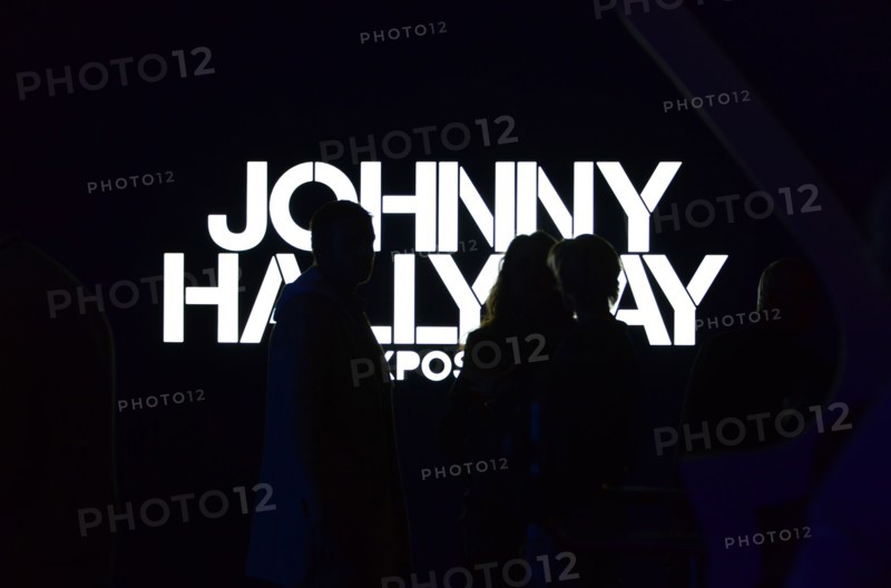 Opening of the exhibition 'Johnny Hallyday L'Exposition' in Paris