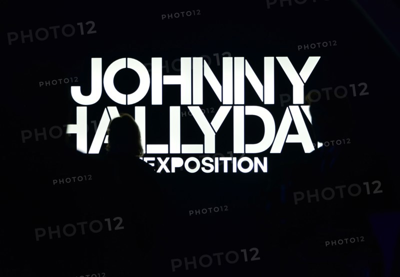Vernissage de "Johnny Hallyday L'Exposition"