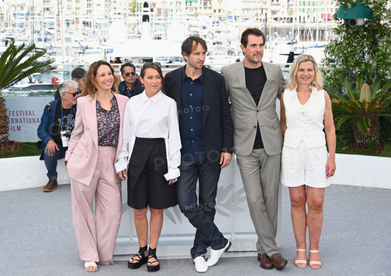 Photocall of the film "L'inconnu de la grande arche"