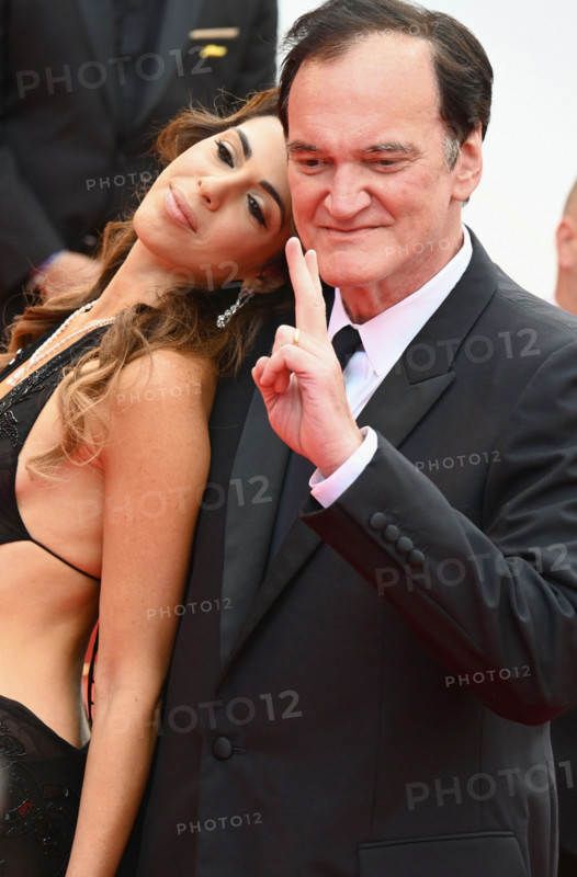 Quentin Tarantino and his wife Daniella Pick