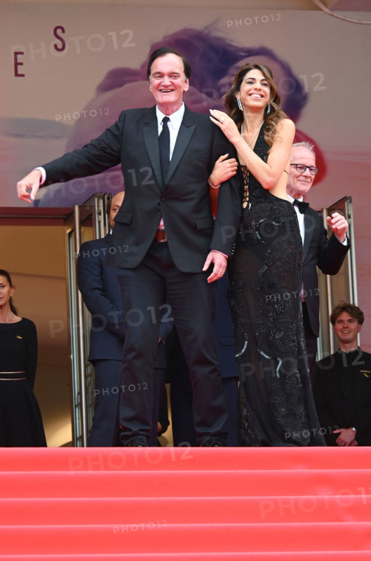 Quentin Tarantino and his wife Daniella Pick