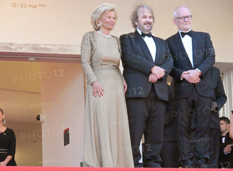 Iris Knobloch, Peter Jackson, Thierry Frémaux