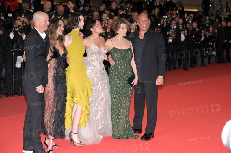 The cast and crew of the film "The Fast and the Furious"