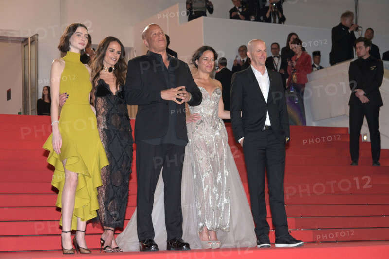 The cast and crew of the film "The Fast and the Furious"
