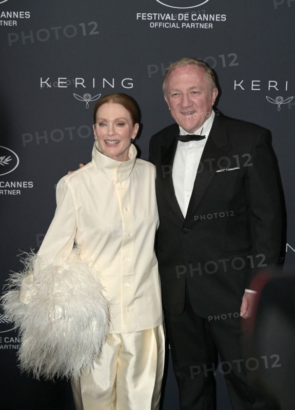 Julianne Moore, François-Henri Pinault