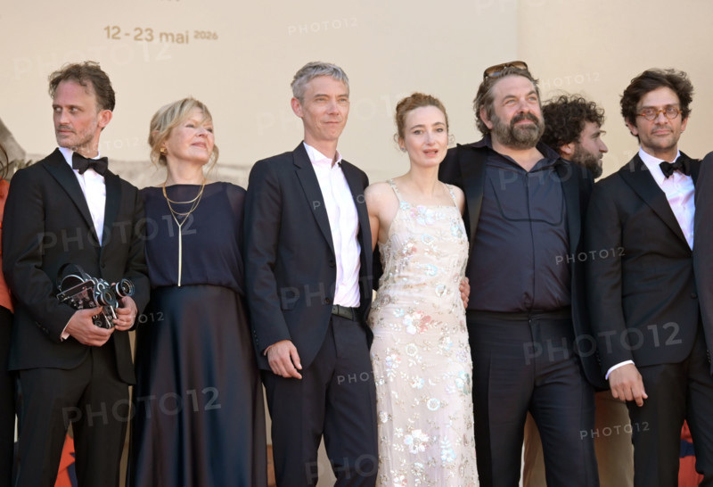 L'équipe du film "Notre Salut"