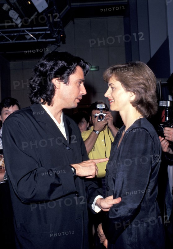 Charlotte Rampling et Jean-Michel Jarre