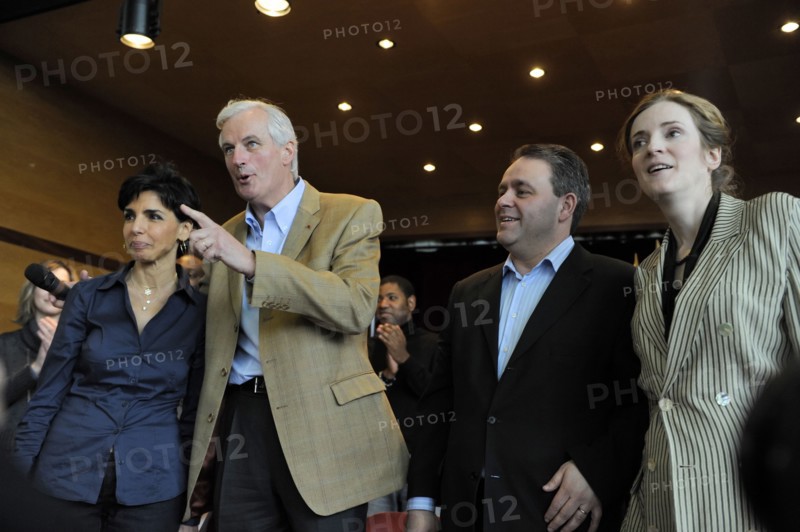 MAISONS-ALFORT LE 07/03/2009_SÉMINAIRE DE PRÉPARATION AUX EUROPÉENNES 2009_RACHIDA DATI_MICHEL BARNIER_XAVIER BERTRAND_NATHALIE KOSCIUSKO-MORIZET