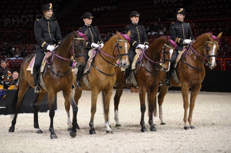 Cadre Noir de Saumur, représentation à Paris
