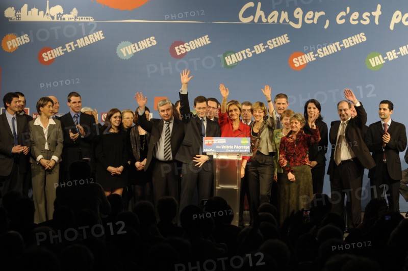 Meeting de Valérie Pécresse à Maisons-Alfort pour les élections régionales 2010