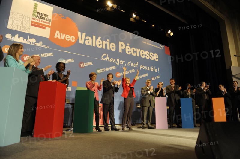 Election régionales 2010, meeting UMP d'entre les deux tours