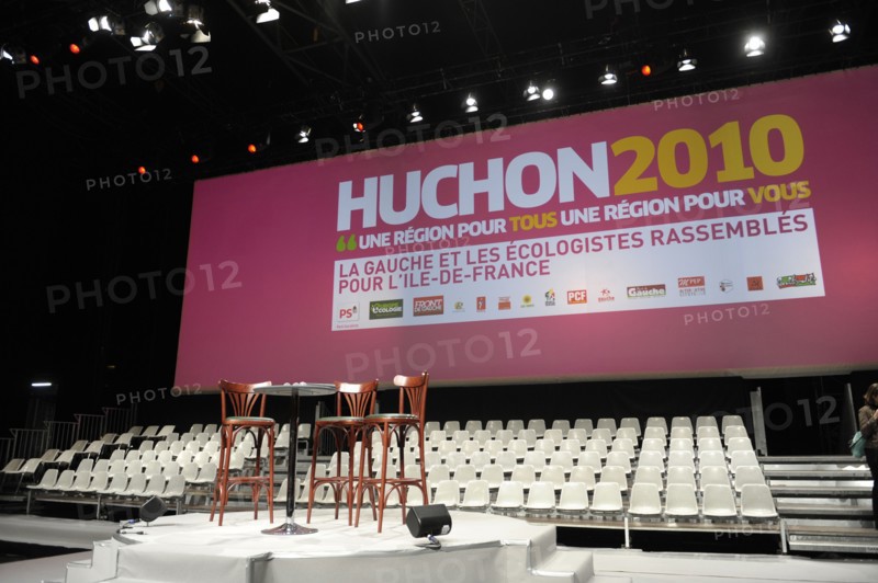 Elections Régionales 2010, meeting de la coallition PS, Europe Ecologie, Front de Gauche