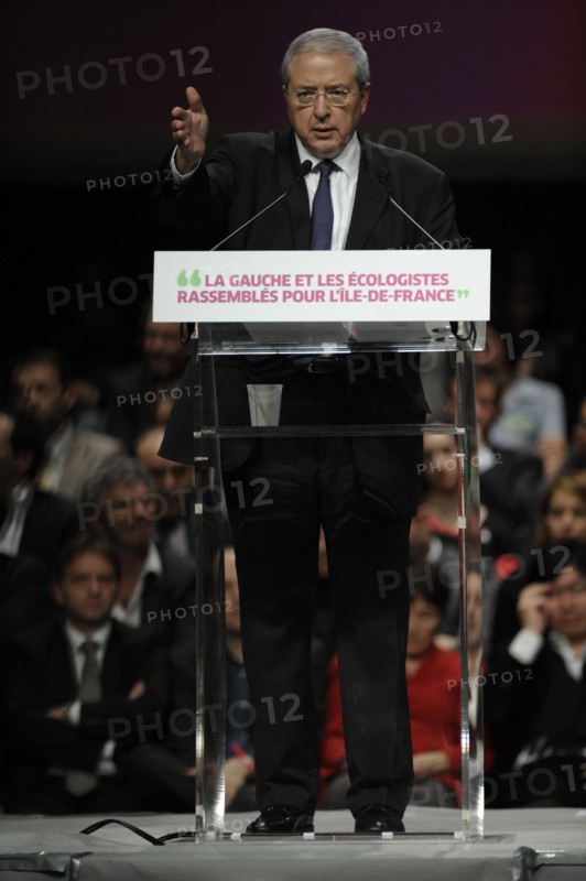 Elections Régionales 2010, meeting de la coallition PS, Europe Ecologie, Front de Gauche