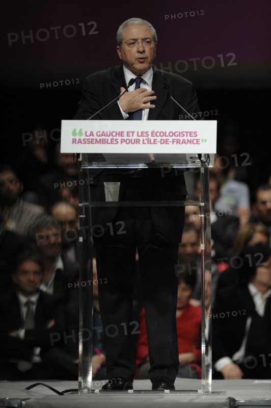 Elections Régionales 2010, meeting de la coallition PS, Europe Ecologie, Front de Gauche