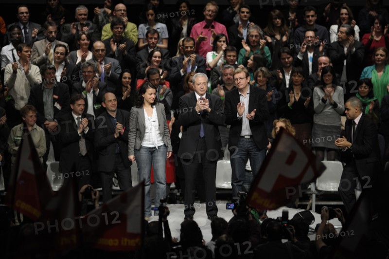 Elections Régionales 2010, meeting de la coallition PS, Europe Ecologie, Front de Gauche