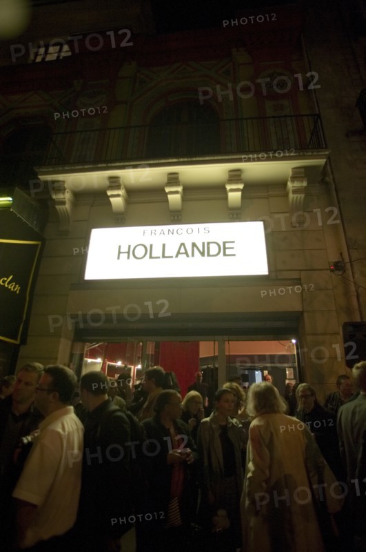 Meeting de l'entre-deux tours primaires citoyennes de François Hollande