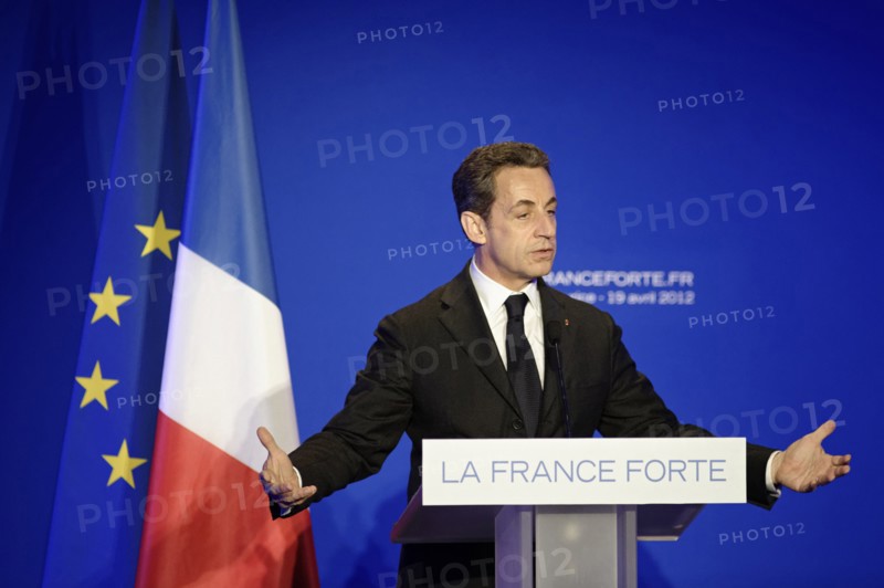 Réunion publique de Nicolas Sarkozy à Saint-Maurice (Val-de-Marne)