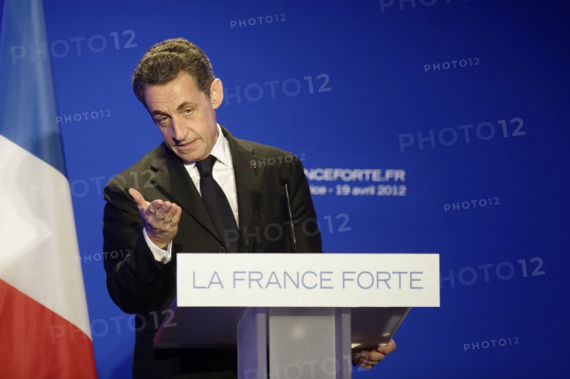 Réunion publique de Nicolas Sarkozy à Saint-Maurice (Val-de-Marne)