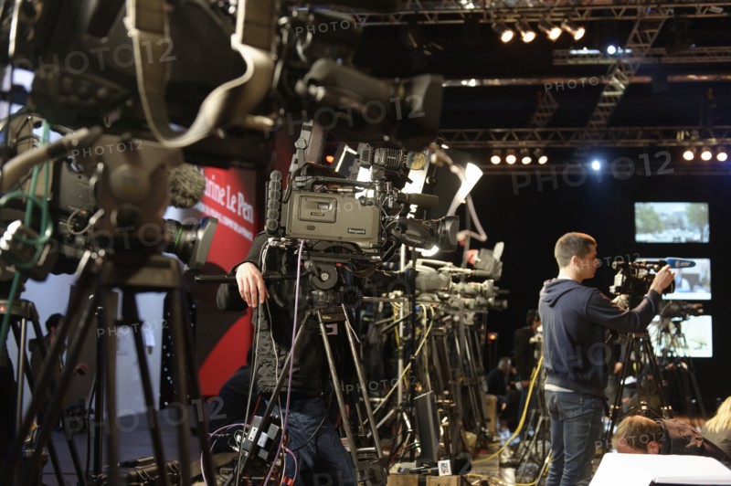 Premier tour de l'élection présidentielle 2012, QG de Marine Le Pen